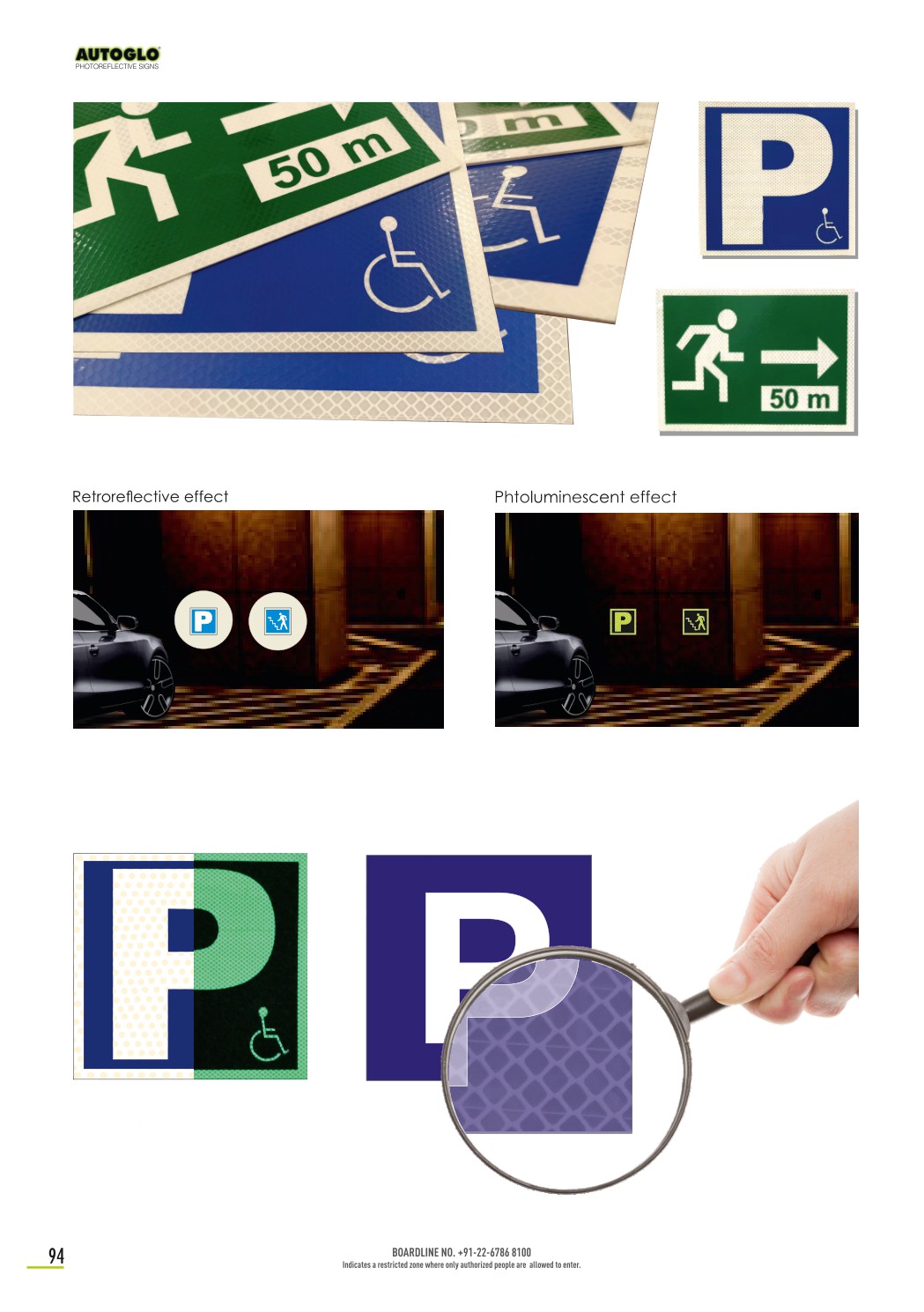 Photoreflective Signs catalog page 2