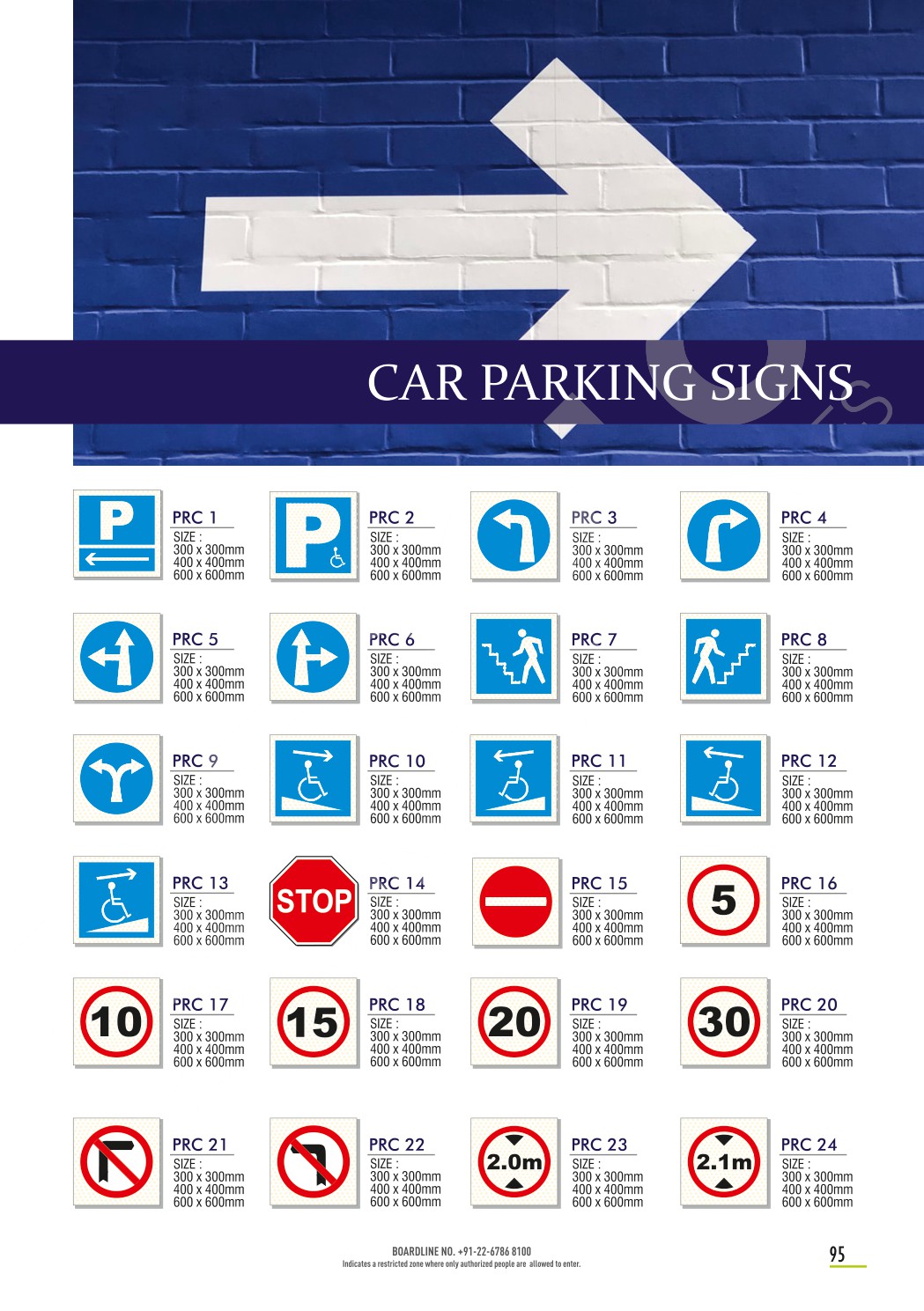 Photoreflective Signs catalog page 3