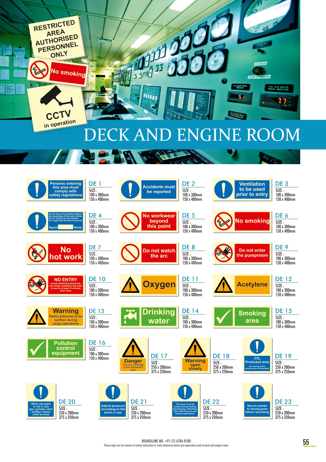 Deck & Engine Room catalog page 1