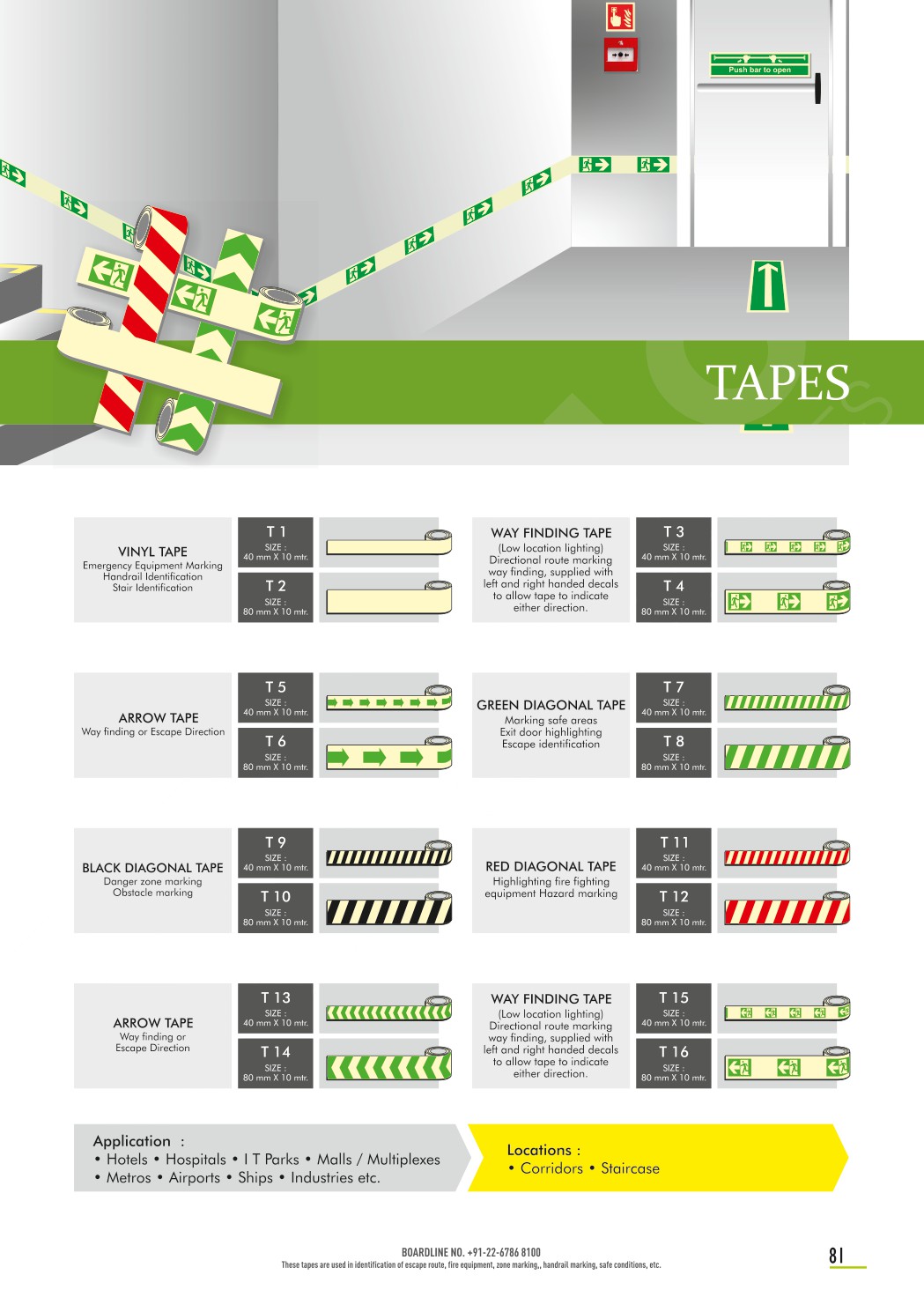 Tapes catalog page 1