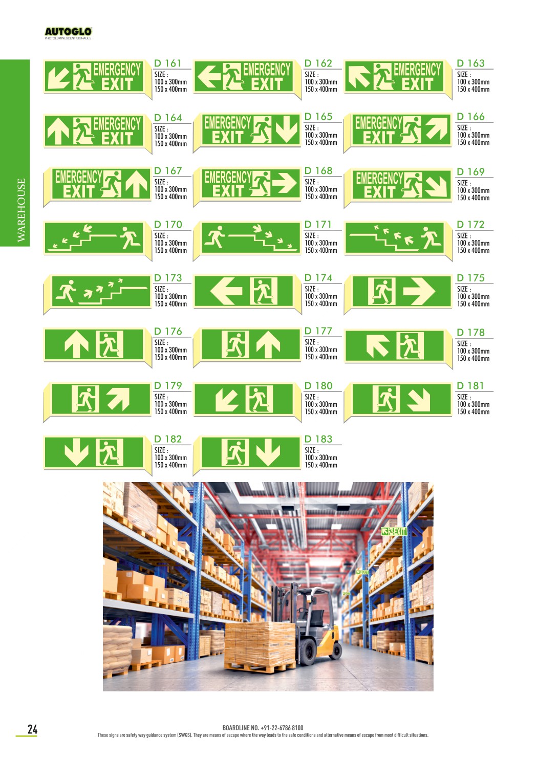 Direction Sign catalog page 8