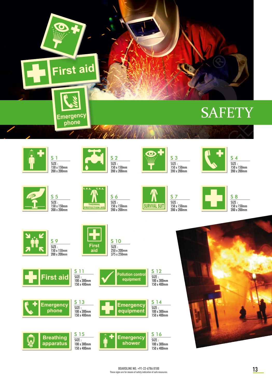 Safety catalog page 1