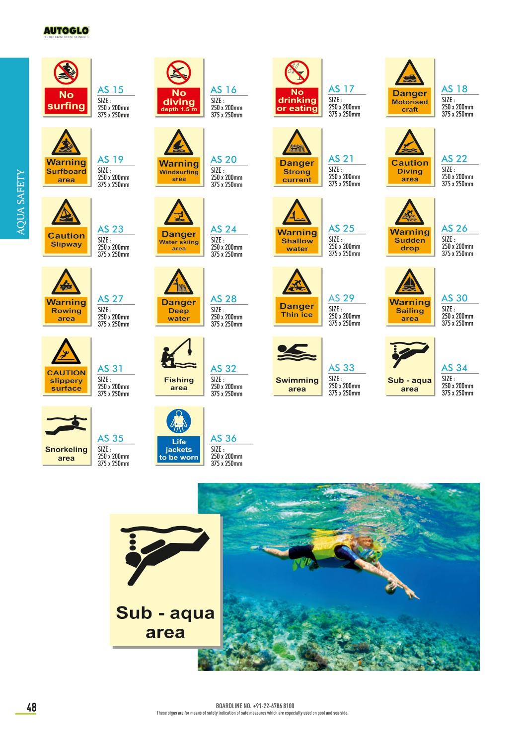 Aqua Safety catalog page 2