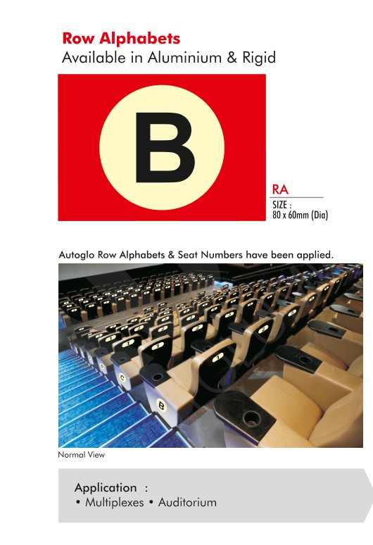 Row Alphabets catalog page 1