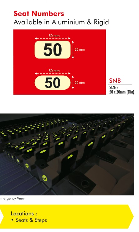 Seat Numbers catalog page 1