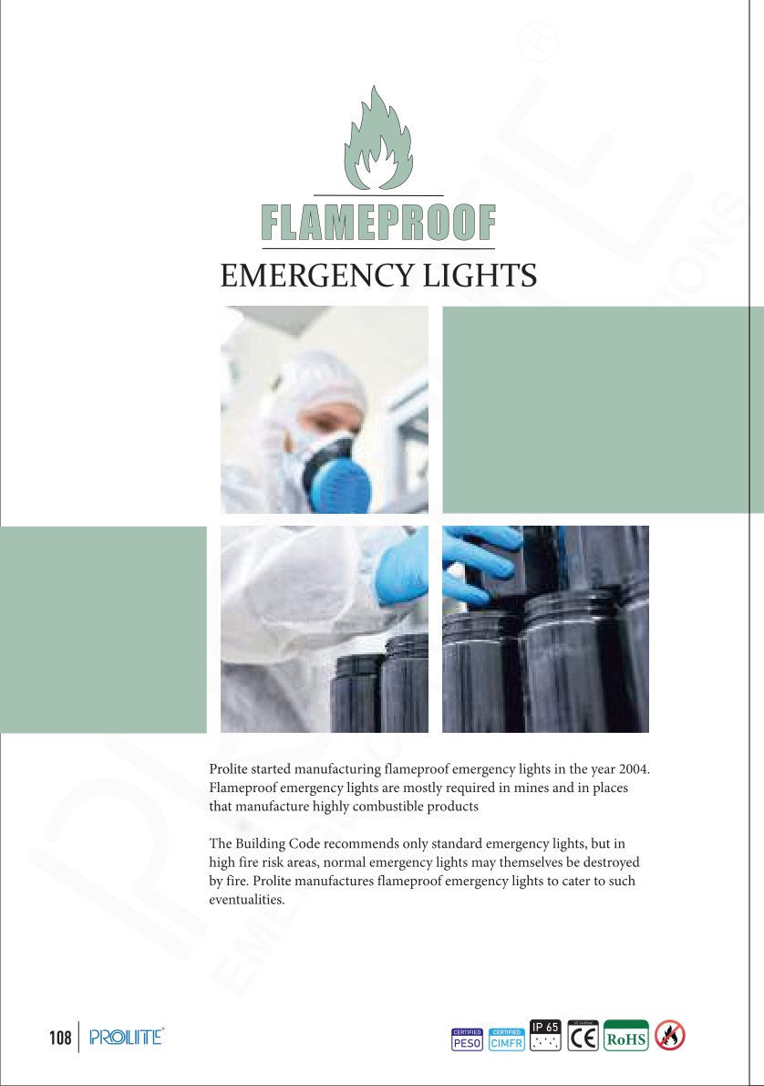 Explosion Proof Exit Light LED NM/FP (HL) catalog page 1