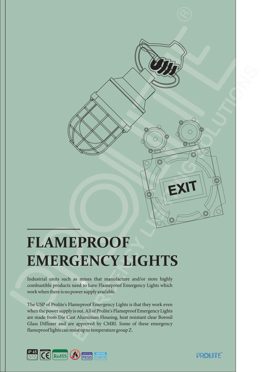 Explosion Proof Exit Light LED NM/FP (HL) catalog page 2