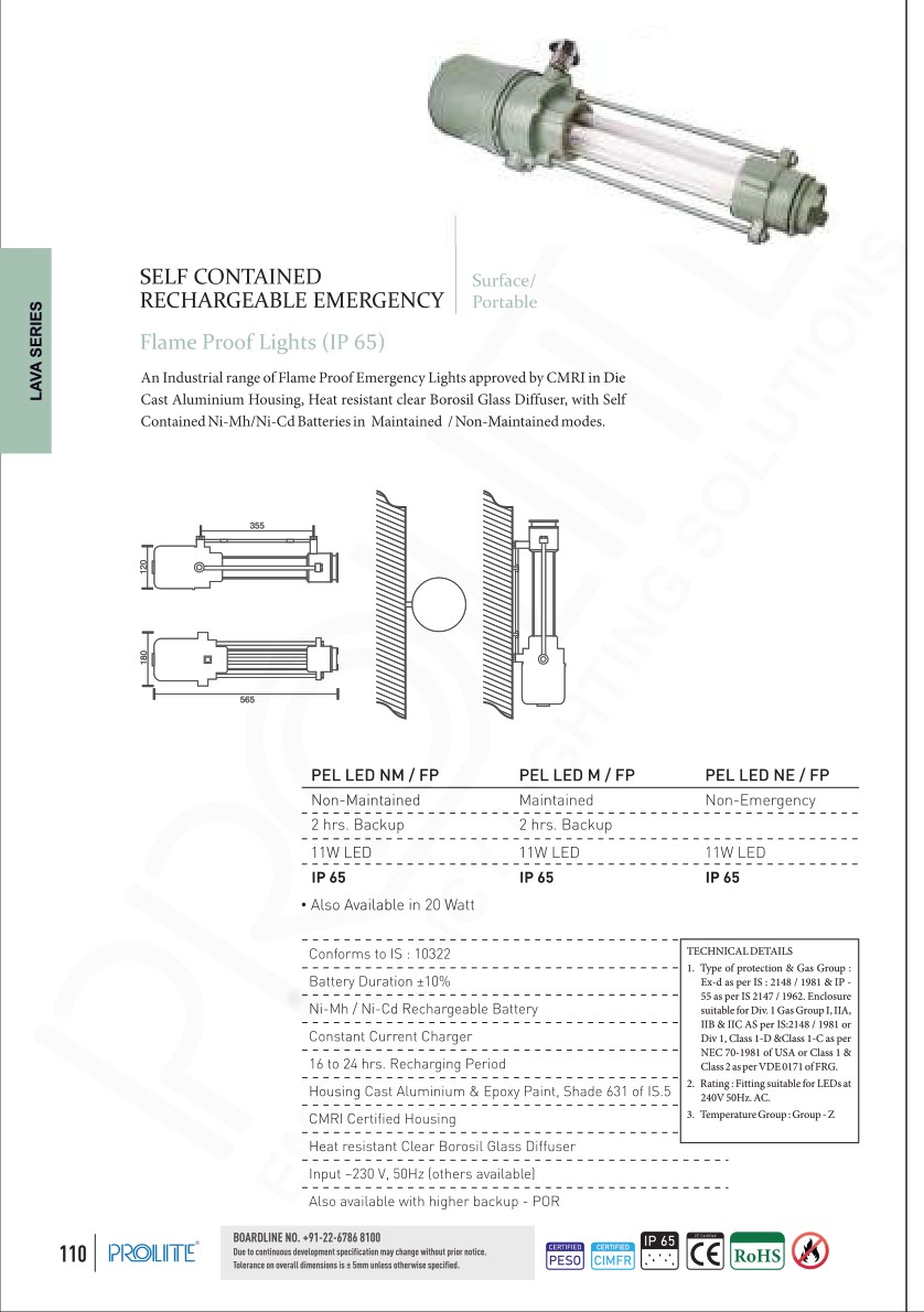 PEL LED NM/M/NE/FP catalog page 5