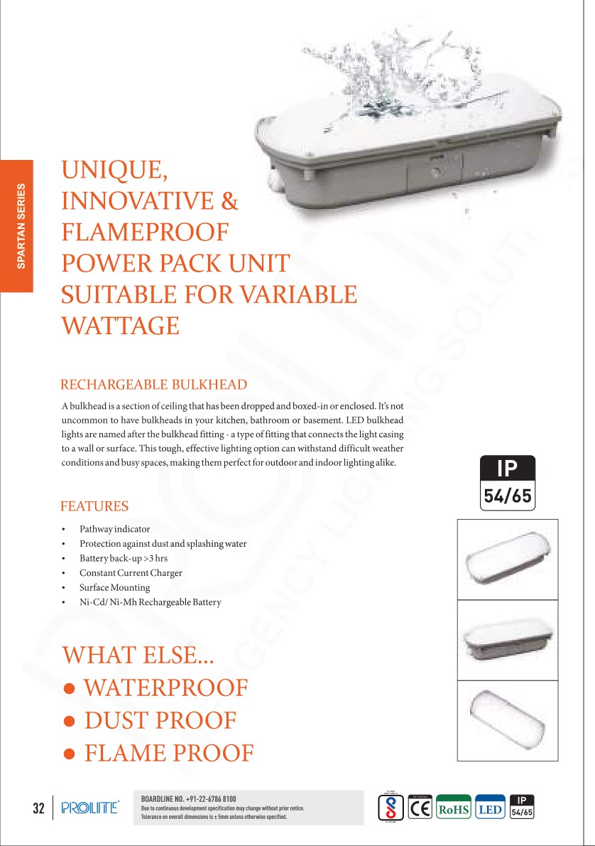 PEL LED 3W NM BULKHEAD catalog page 1