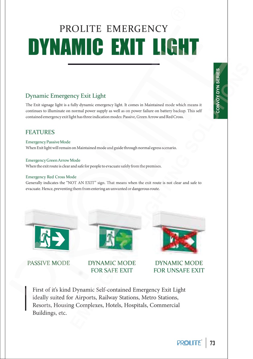 PEL LED E/M (DYN) catalog page 1