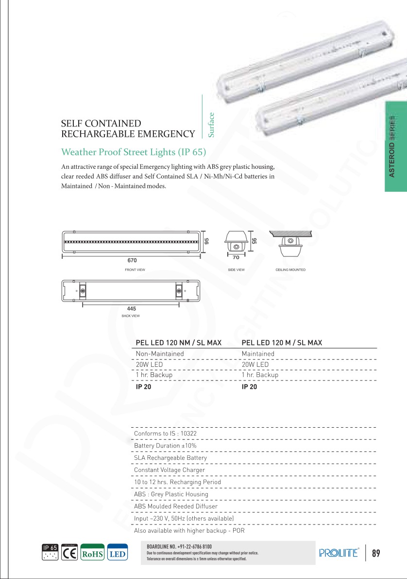 PEL LED 120 NM/M/SL MINI/MAX catalog page 2