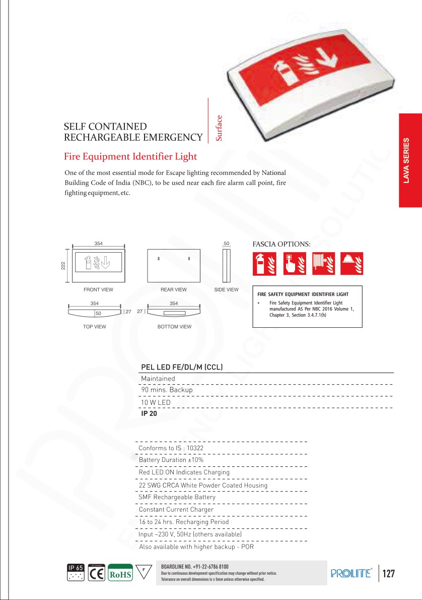 PEL LED FE/DL/M (CCL) catalog page 2