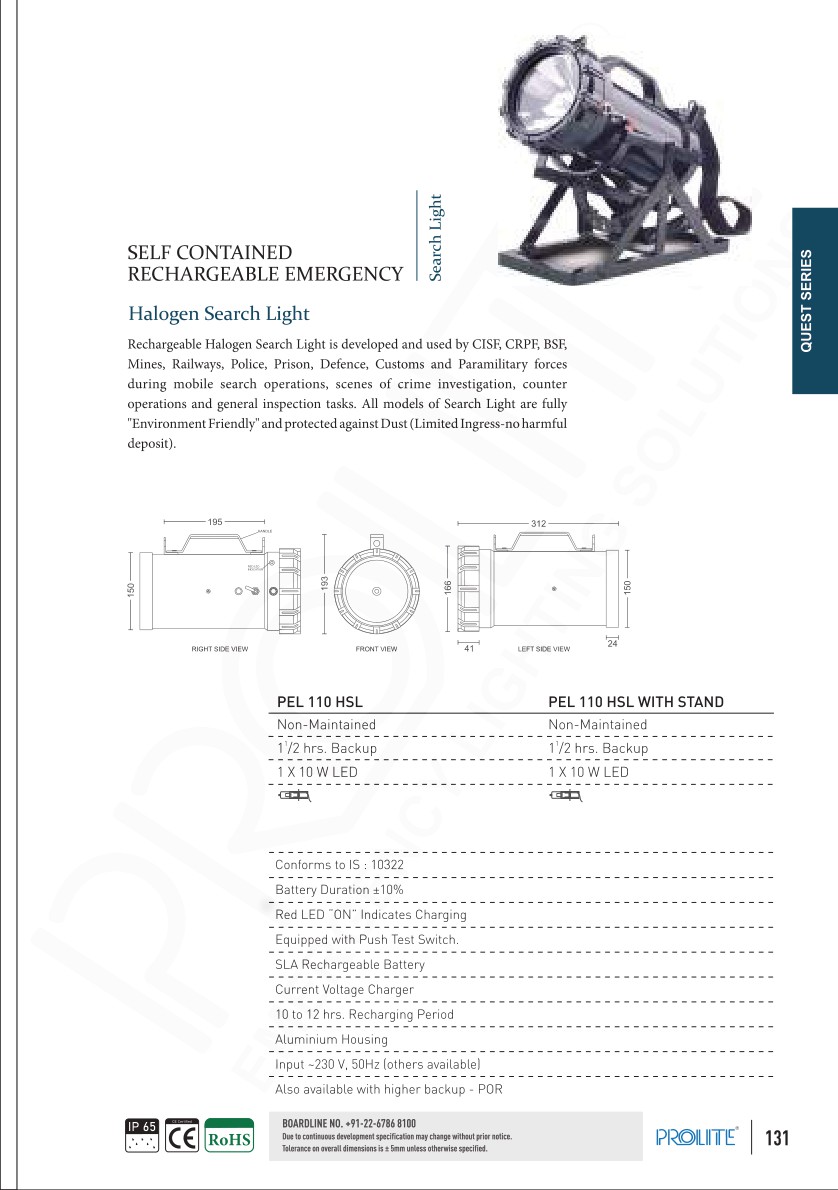 PEL 110 HSL/HSL With Stand catalog page 2