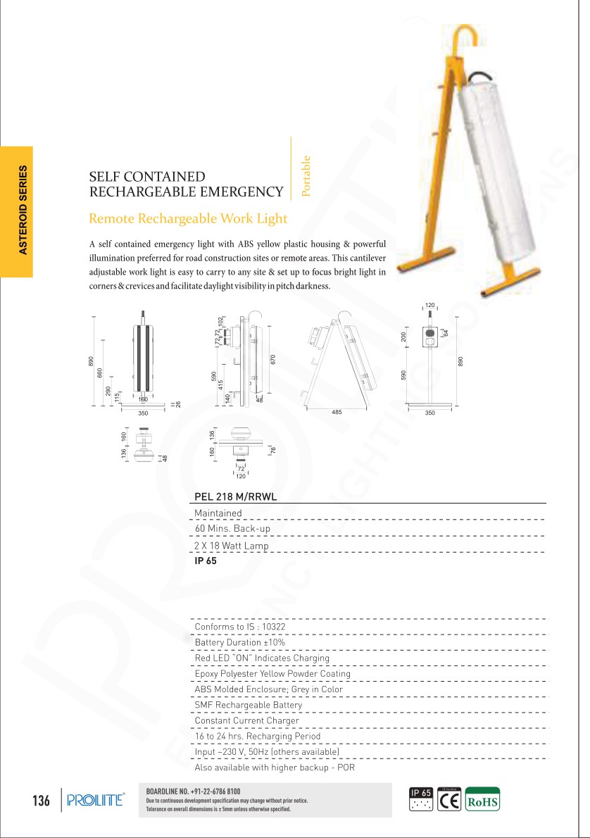 PEL 218 M/RRWL catalog page 2
