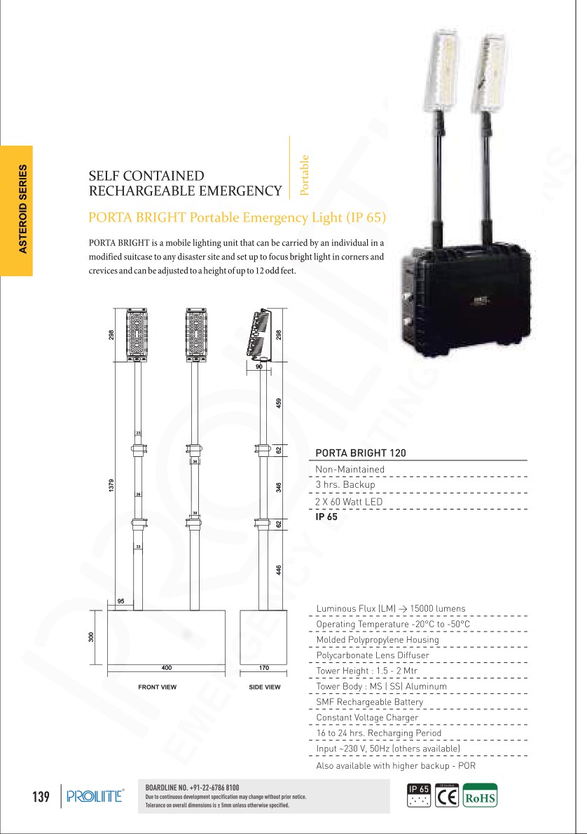 Porta Bright 120 catalog page 3