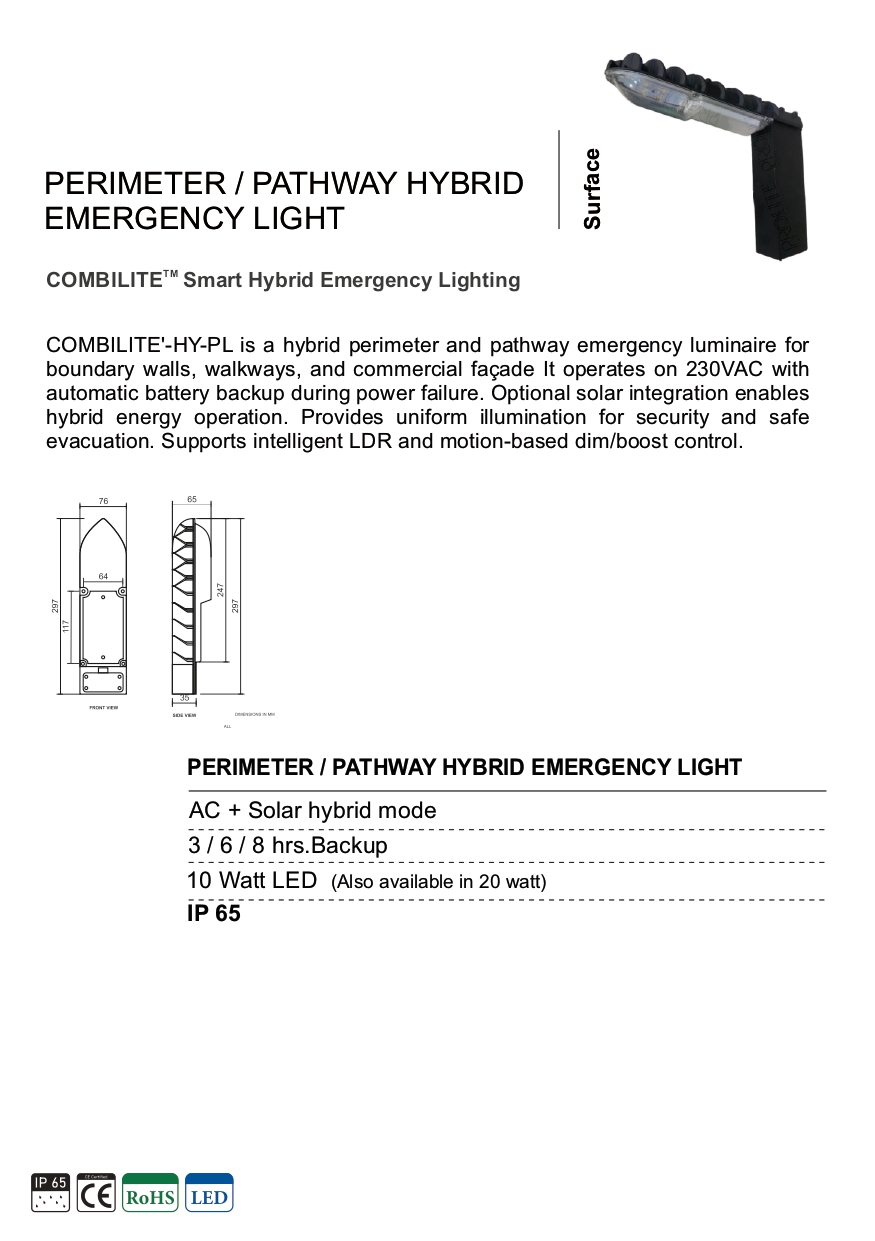 Perimeter/Pathway Light catalog page 1