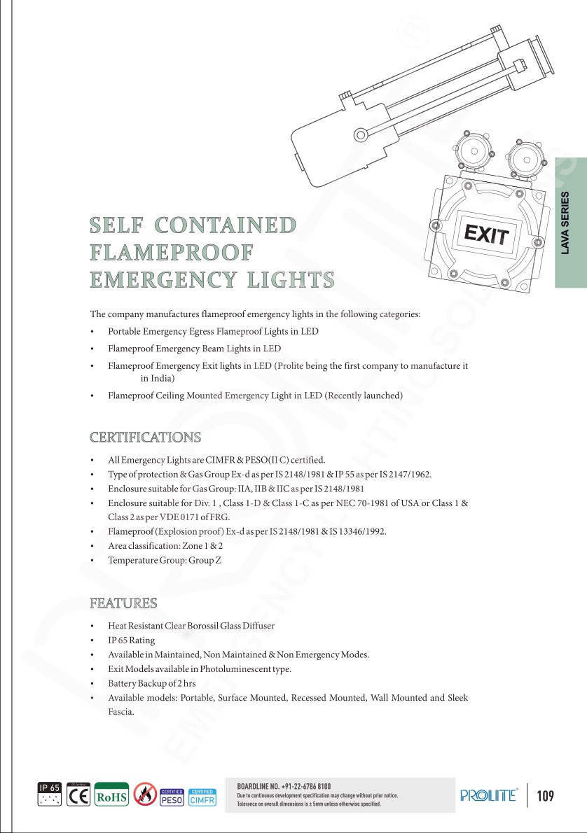 PEL LED E/M/NM/FP catalog page 1