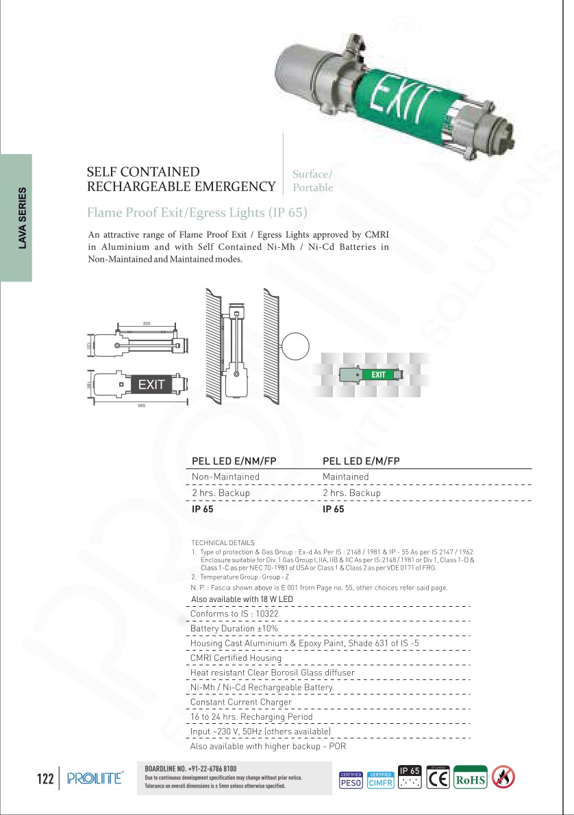 PEL LED E/M/NM/FP catalog page 2