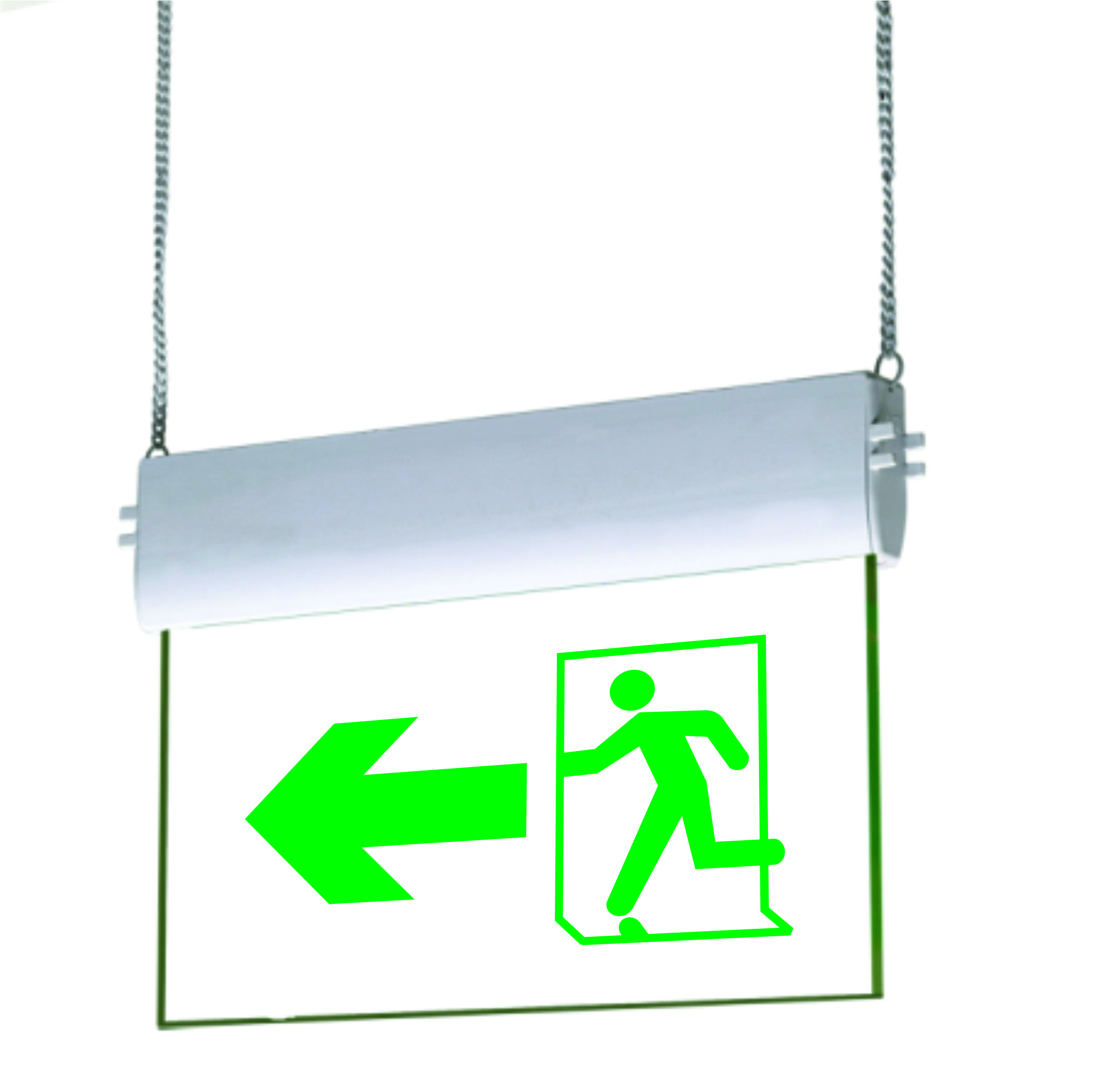 Sleek Exit Light LED E/M (MS)