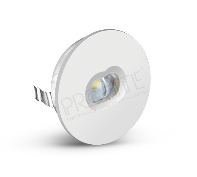 Down Lighter PEL 1W LED NM RDL (CR) PA (CX) PLAST